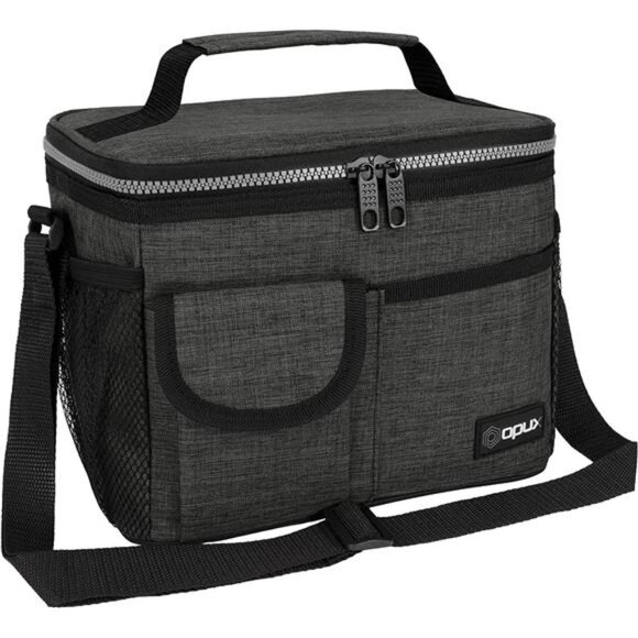 Insulated Lunch Box for Men Women, Leakproof Thermal Lunch Bag Cooler Work